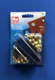 PRYM nestelogen 5 mm goud 542 411