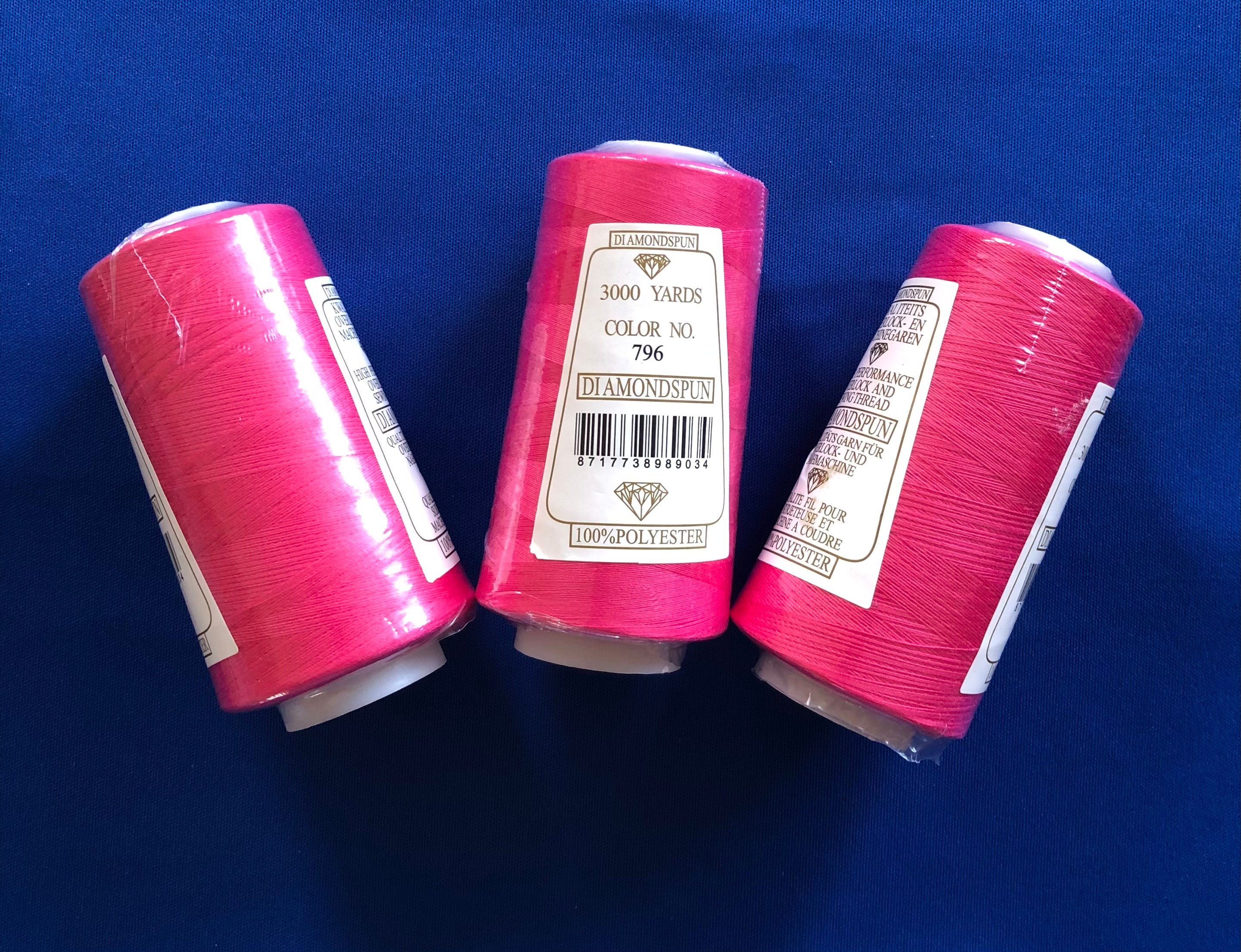 Lockgaren hard roze 796