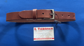 Kinder riem leer 55 cm lang bruin
