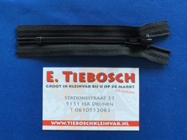 YKK broekrits zwart 10 cm