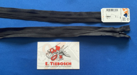 Blinde rits 80 cm zwart