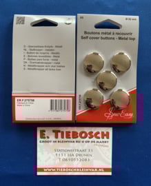 Stofknopen 22 mm