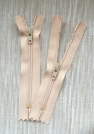 Ykk rits 10 cm beige