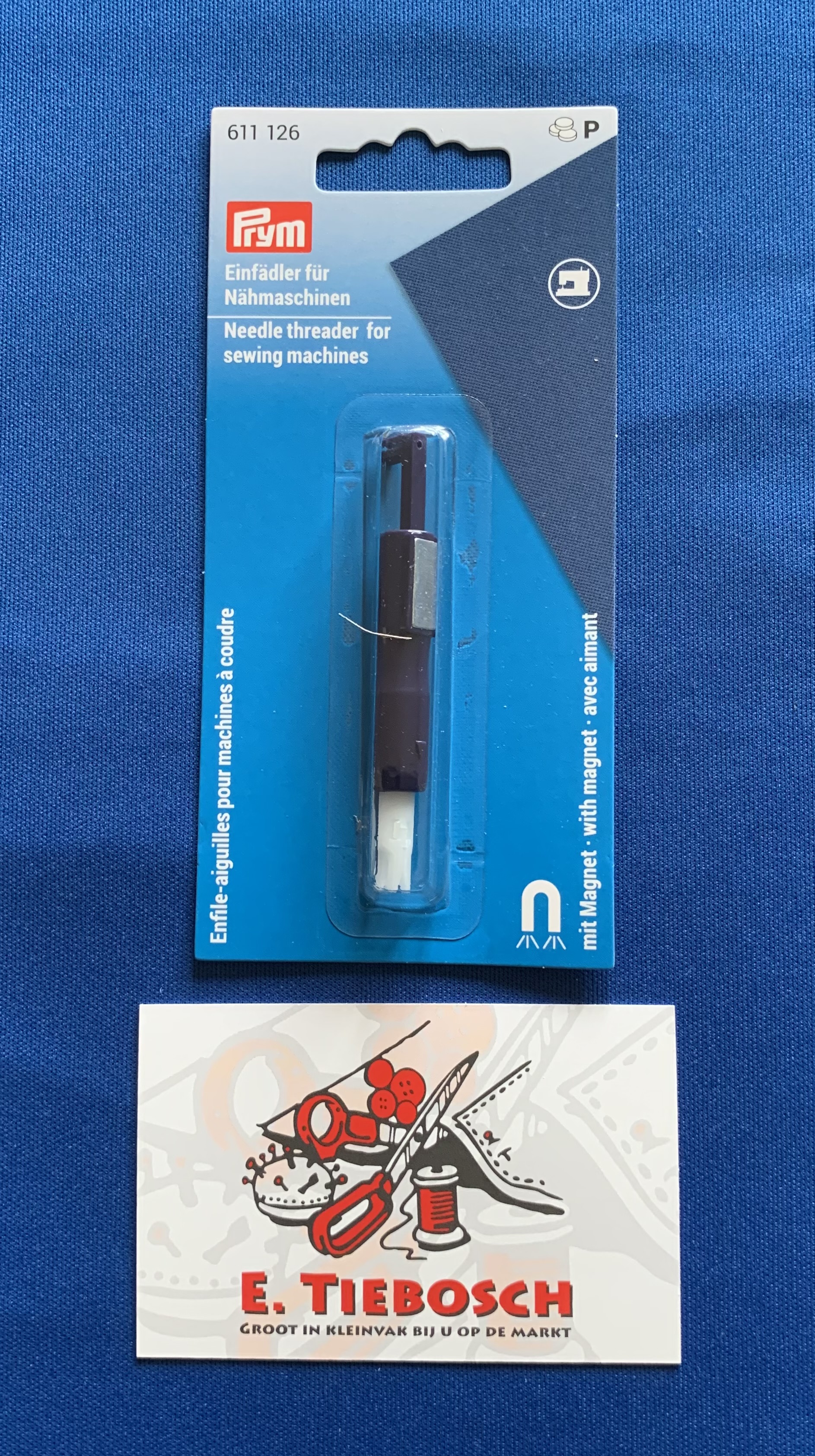 PRYM draaddoorsteker voor de naaimachine 611126