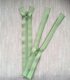 Ykk rits 15 cm groen