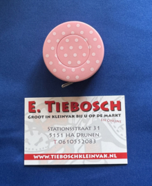 Rol centimeter roze