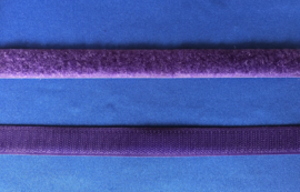 Klittenband 2 cm breed paars