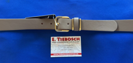 Dames riem 3 cm beige 100 cm lang