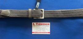 Elastische heren riem 120 cm taupe