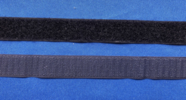 Klittenband 25 mm breed donker blauw