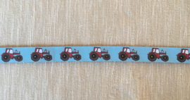 Tractor band blauw