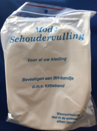 Schoudervulling raglan zwart