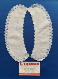 Sierkraagje wit-blauw
