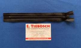 YKK broekrits zwart 20 cm
