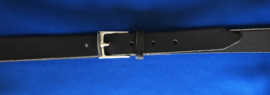 Leren heren riem 3 cm donker bruin 115 cm lang