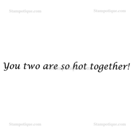 Stampotique - 8842 - You two are hot