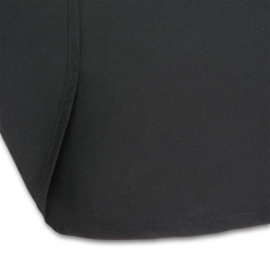 Tablecloth, Round, Black, 178cm Ø, Treb SP