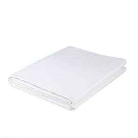 Bed Sheet, White, 178x320cm, Cotton Rich 70-30, Treb PH
