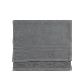 THL77 Gæstehåndklæder antracit 30x50 cm 100% bomuld - Treb ADH