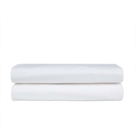 Bed Sheet, White, 178x320cm, Cotton Rich 70-30, Treb PH
