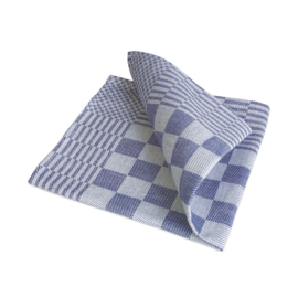 Napkins Blue and White Checkered 40x40cm 100% Cotton - Treb WS