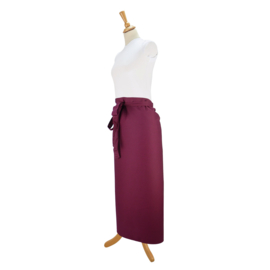 Apron, Dark Red, 100x100cm, Treb ADS