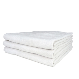 THL77 Saunahåndklæde Hvid 100x150cm 100% Bomuld - Treb SH