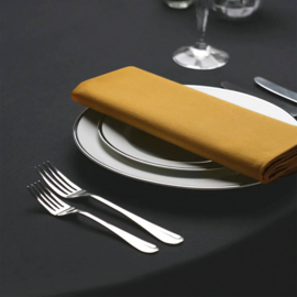 Tablecloth, Round, Black, 178cm Ø, Treb SP