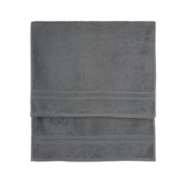 THL77 Badehåndklæde antracit 50x100cm 100% bomuld - Treb ADH