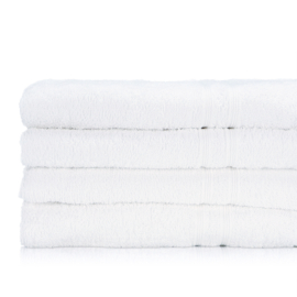 THL77 Badehåndklæder Hvide 50x100cm 100% bomuld - Treb ADH