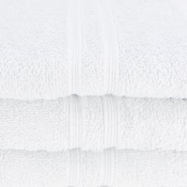 Bath Towels, White, 50x100cm, Treb ADH