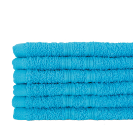 THL77 Gæstehåndklæder Turquoise 30x50cm 100% Bomuld - Treb ADH