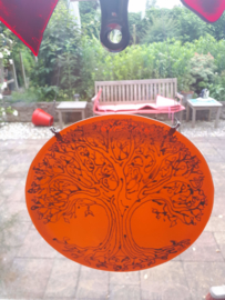 Tree of Life (doorzichtig oranje rond)