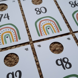 Maathangers groene regenboog compleet