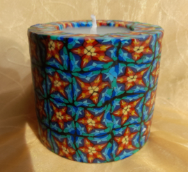 Blauwe Ster Millefleur Swazi Candle