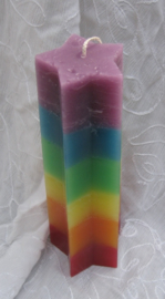 Regenboogkaars hoge Ster