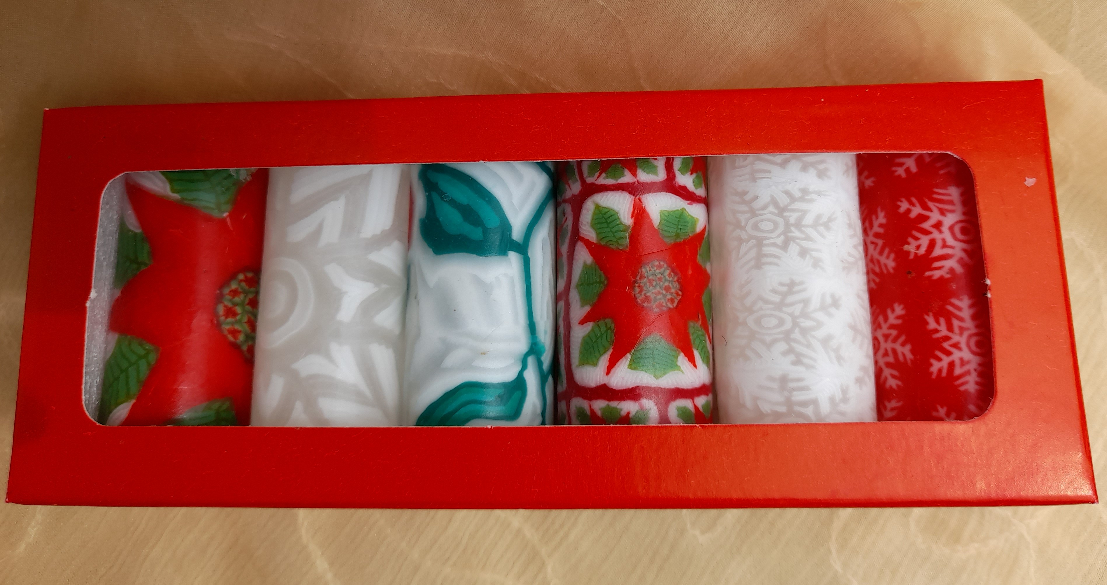 Mini kaarsjes swazi Candles Kerst