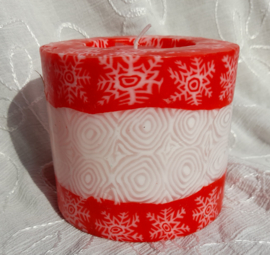 IJskristal rood s Swazi Candles