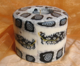 Swazi Candle Black Feather