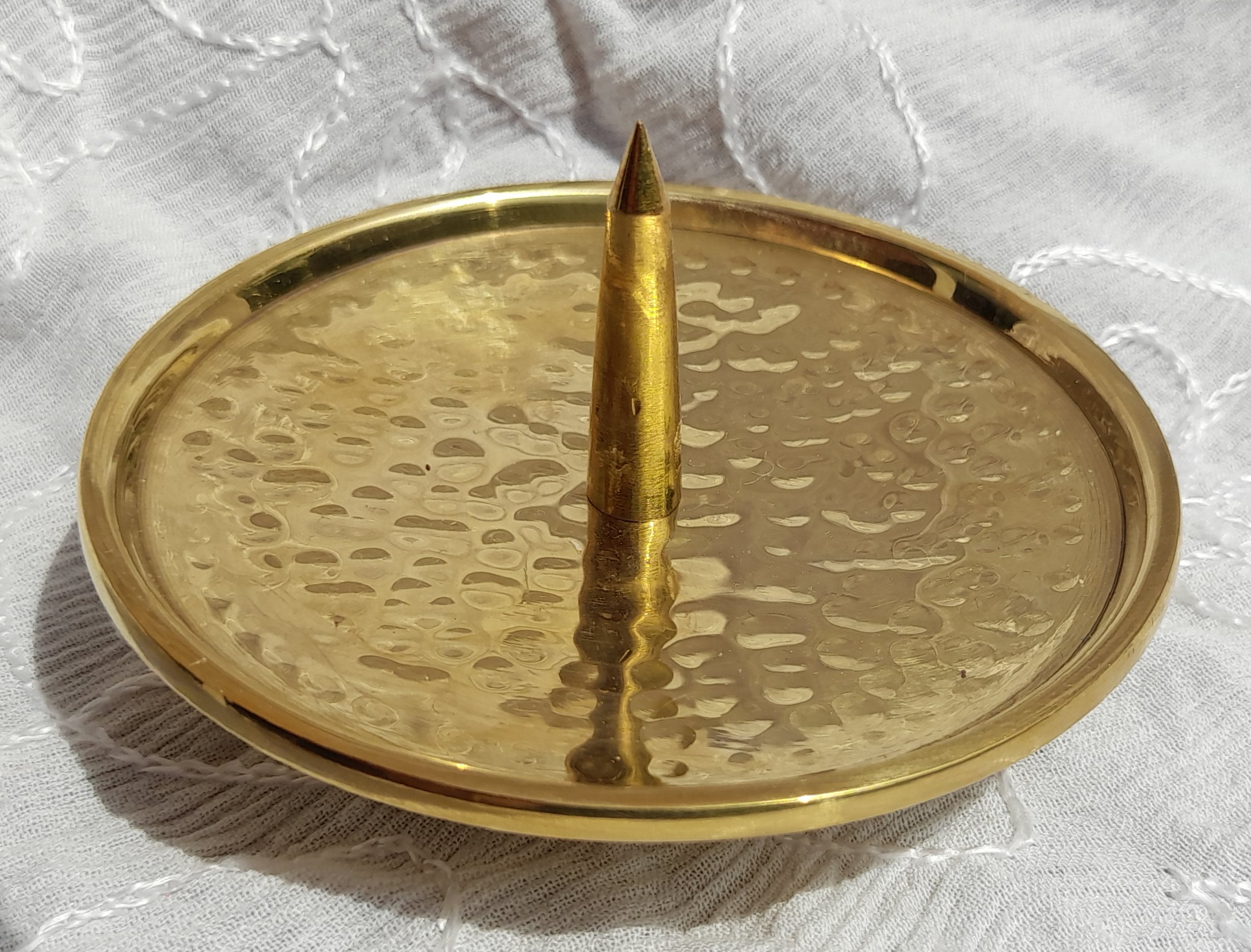 Kandelaar Goud messing 8 cm