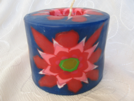 Rode Bloem  Swazi Candle