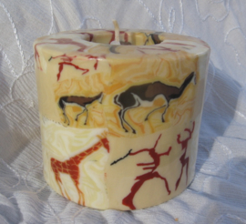 Afrikaanse dieren kaars Swazi Candle