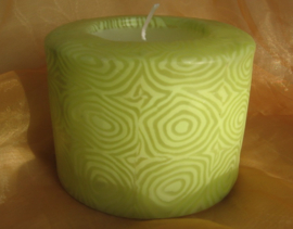 Spiralen licht groen Swazi Candles