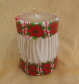 Kerstroos rand S swazi Candle