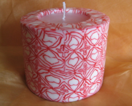 Hartjes rood Swazi Candle