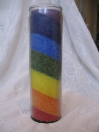 Chakra kaars in glas
