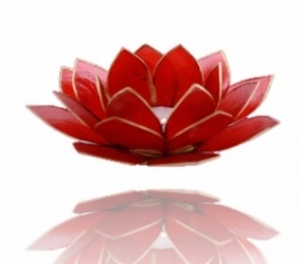 Lotus sfeerlicht rood 1e chakra