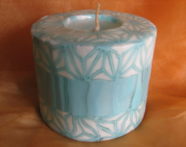 Sterren Turquoise Swazi Candle
