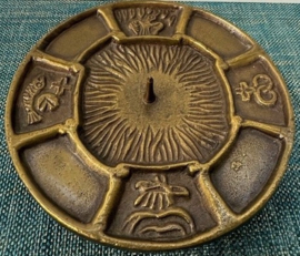 Kandelaar brons sacramenten