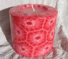 Mandala roze Swazi Candle